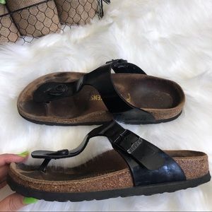 Birkenstocks | Black Gizeh thong sandal